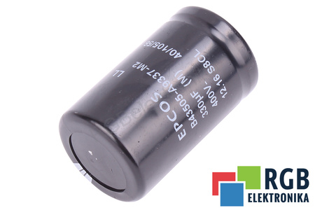 CONDENSADOR B43505-A9337-M2 EPCOS 330UF, 400V