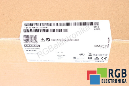 6AV2124-0XC02-0AX1 SIEMENS SIMATIC HMI TP2200 COMFORT PANEL PARA PC