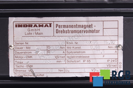 MDD071A-N-030-N2L-095GA1 INDRAMAT ZÓCALO DE MEDICIÓN