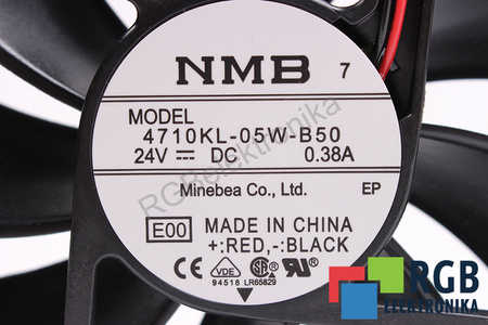 4710KL-05W-B50 MINEBEA NMB 119X119X25MM, 24V VENTILADOR