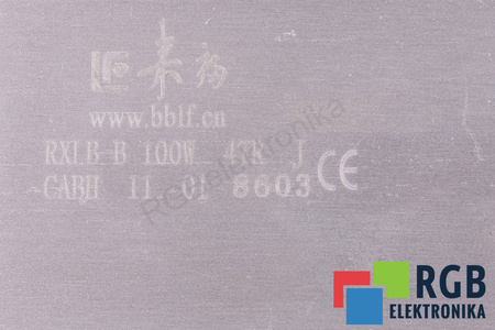 RESISTENCIA RXLB-B BBLF 100W 0.1KW, 47OHM