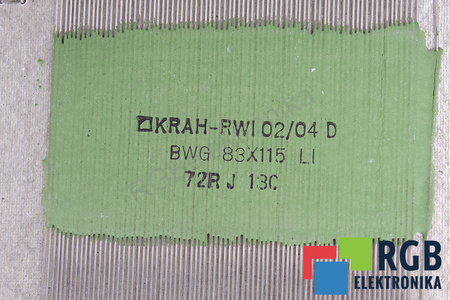 RESISTENCIA 72 OHM KRAH-RWI 72OHM