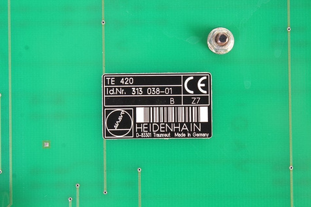 TE420 HEIDENHAIN ID.NR. 313038-01