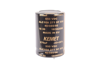 CONDENSADOR ALC10A271DF550 KEMET 270UF, 550V, 35MM, 50MM