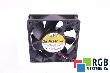 A90L-0001-0509 FANUC 9WF1224H1D03 119X119X38MM, 24V VENTILADOR