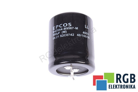CONDENSADOR B43544-B9567-M EPCOS 560UF, 400V
