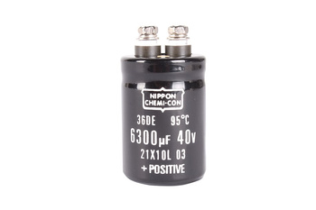 CONDENSADOR E36D400LPN632UA54N NIPPON 36DE 6300UF, 40V