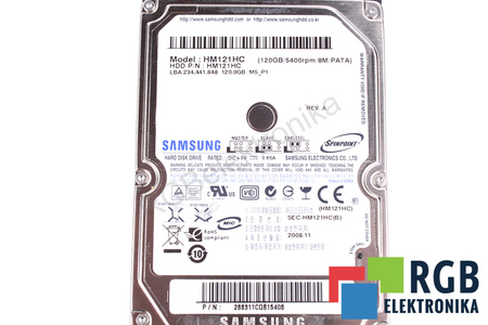 HM121HC SAMSUNG SPINPOINT M5S 120GB, PATA, 2.5", HDD