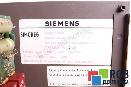 6RA2632-6DV57-7BF0 SIEMENS D380/130 SIMOREG