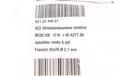 BEDC106MR14001216000 TE CONNECTIVITY 6PIN NIDO