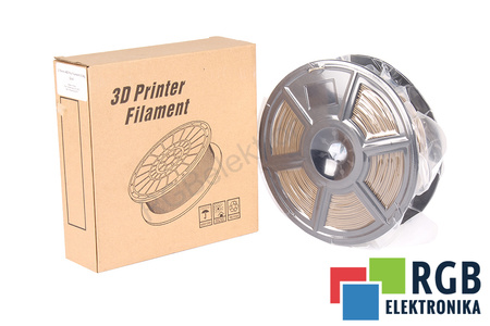 1,75MM ABS PRO FILAMENT 0.5KG GOLD FLASHFORGE TAMAÑO EXTERIOR DEL CARRETE 180MM, TAMAÑO INTERIOR DEL CARRETE 50MM, ANCHURA DEL CARRETE 45MM