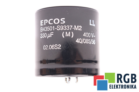 CONDENSADOR B43501-S9337-M2 EPCOS 330UF, 400VDC