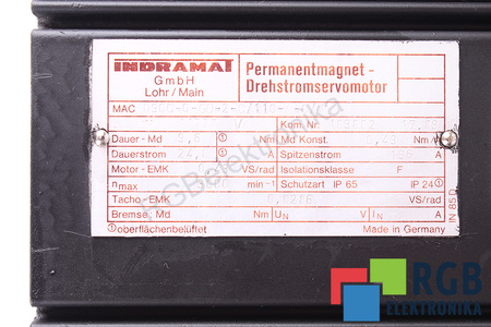 MAC090C-0-GD-2-C/110-A-0 INDRAMAT ESTATOR