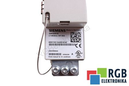 6SN1123-1AA00-0CA2 SIEMENS VERSION A LT-MODUL INT.50A SIMODRIVE 611