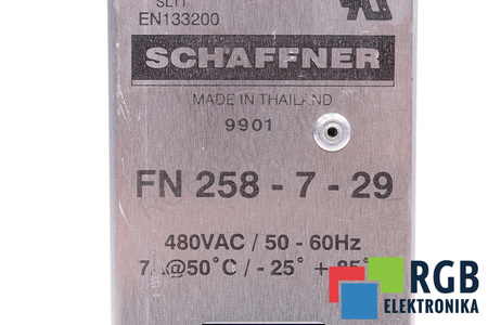 FN258-7-29 SCHAFFNER FILTRO