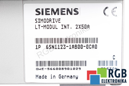 6SN1123-1AB00-0CA0 SIEMENS VERSION C SIMODRIVE 611