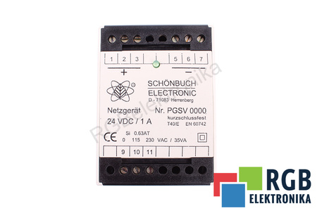 PGSV0000 SCHONBUCH ELECTRONIC RELEVO DE SEGURIDAD