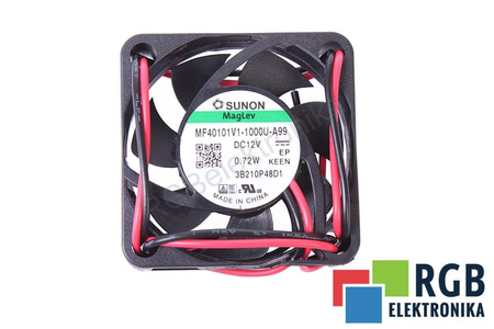 MF40101V1-1000U-A99 SUNON 40X40X10MM, 12V VENTILADOR