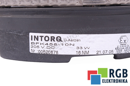 BFK458-10 INTORQ 00520878 FRENO