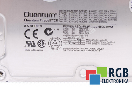 CR43A013 QUANTUM FIREBALL