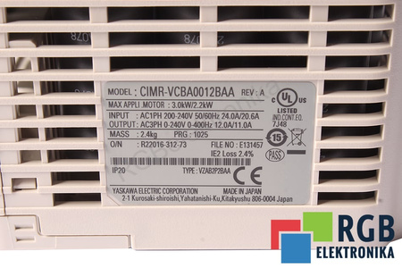 CIMR-VCBA0012BAA YASKAWA V1000