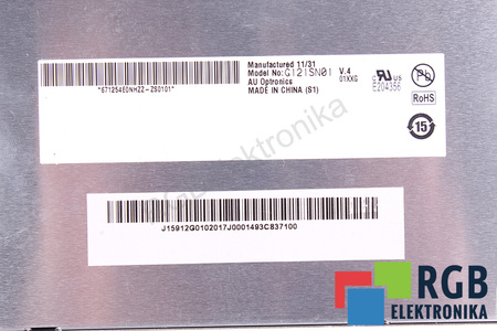 G121SN01 V.4 AUO MATRIZ LCD