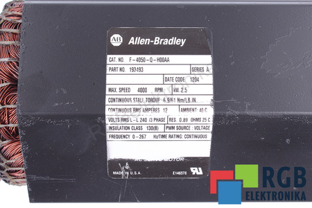 F-4050-Q-H00AA ALLEN BRADLEY ESTATOR