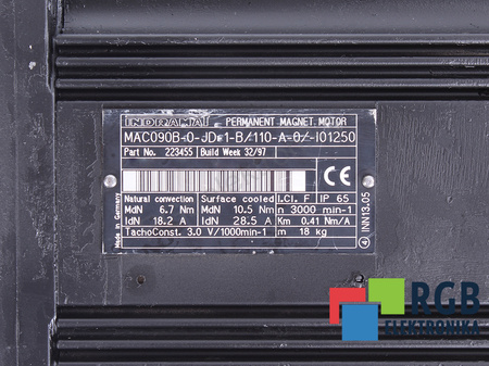 MAC090B-0-JD-1-B/110-A-0/-I01250 INDRAMAT R911223455