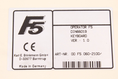00.F5.060-2100 KEB OPERATOR F5