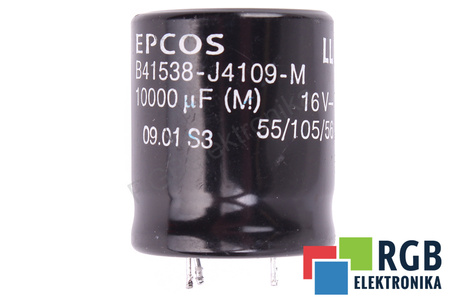 CONDENSADOR B41538-J4109-M EPCOS 10000UF, 16V