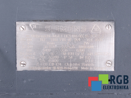 1HC5100-0EE46-3GU7-Z Z:G20 K18 K24 SIEMENS 1HC5