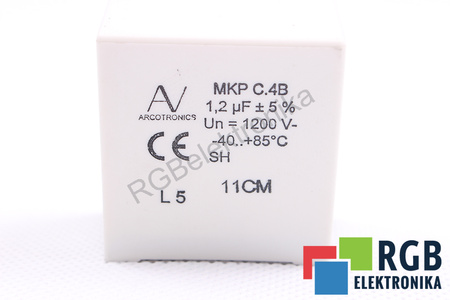 CONDENSADOR MKPC.4B ARCOTRONICS 1.2UF, 1200VDC