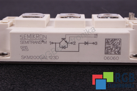 SKM200GAL123D SEMIKRON 1200V 200A