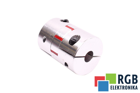 YH10-65-19-19-90 D=65MM D1/ D2=19/19MM L=90MM ALUMINIUM ACOPLAMIENTO DE MORDAZA FLEXIBLE