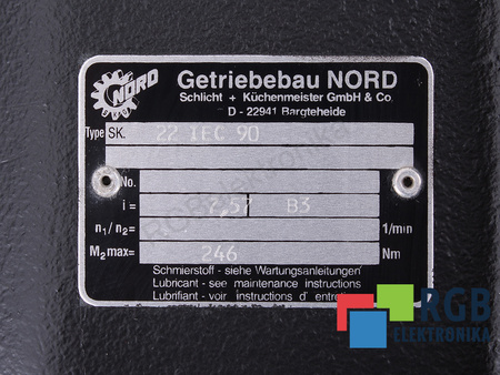 SK.22 NORD IEC90 ENGRANAJE