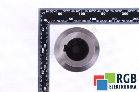 POLEA DENTADA 81X67MM CORREA 29MM EJE 41MM CHAVETERO 12X4MM Z=25