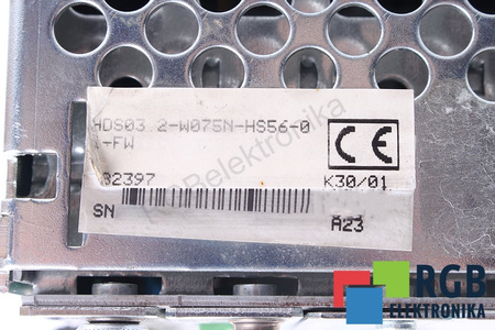 HDS03.2-W075N-HS56-01-FW BOSCH REXROTH R911190027