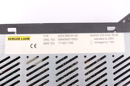 WD5-008.05100 BERGER LAHR