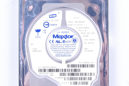 NAR61HA0 MAXTOR 3.5" 40GB ATA