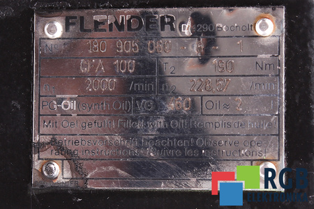 CFA100 ATB FLENDER ATB-LOHER 1809050608-1 ENGRANAJE