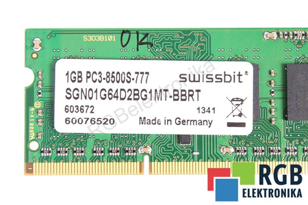 SGN01G64D2BG1MT-BBRT SWISSBIT 1GB