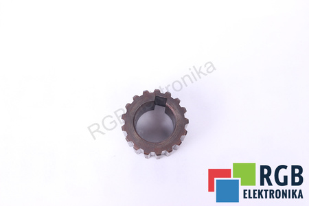 POLEA DENTADA 28X25MM CORREA 28MM EJE 17MM CHAVETERO 5X2MM Z=17