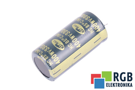 CONDENSADOR 330UF 400V SANWHA