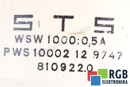 PWS10002129747 STS WSW1000;0,5A TRANSFORMADOR DE CORRIENTE