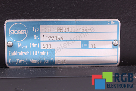 P701-PN0100-MB4H STOBER ENGRANAJE