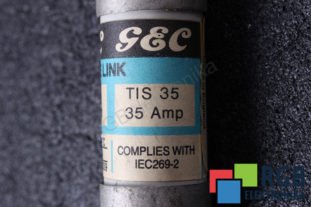 FUSIBLE TIS35 GEC BS88-2 H.R.C. 35A, 660VAC