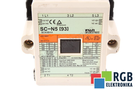 SC-N5[93] FUJI ELECTRIC SC93BAA 24V