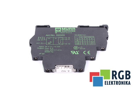 ART.NO. 52000 MURR ELEKTRONIK RELÉ