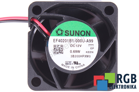 EF40201B1-000U-A99 SUNON EF40201B1-A99 40X40X20MM, 12V VENTILADOR