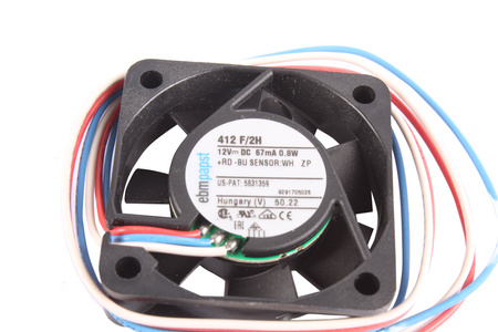 412 F/2 H EBM PAPST 40X40X10MM, 12V VENTILADOR